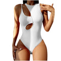 New High Waisted Cut Out Swimsuit