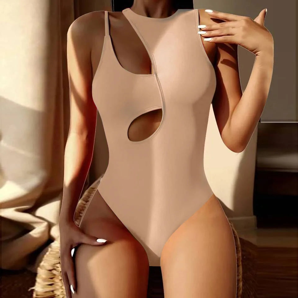 New High Waisted Cut Out Swimsuit