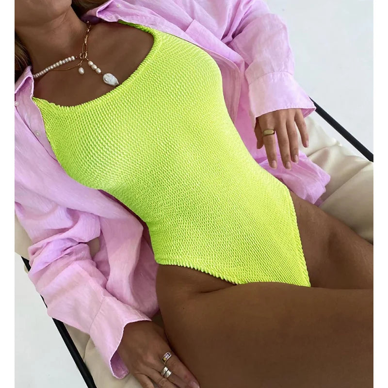 New 1 Piece Snatched Swimsuit
